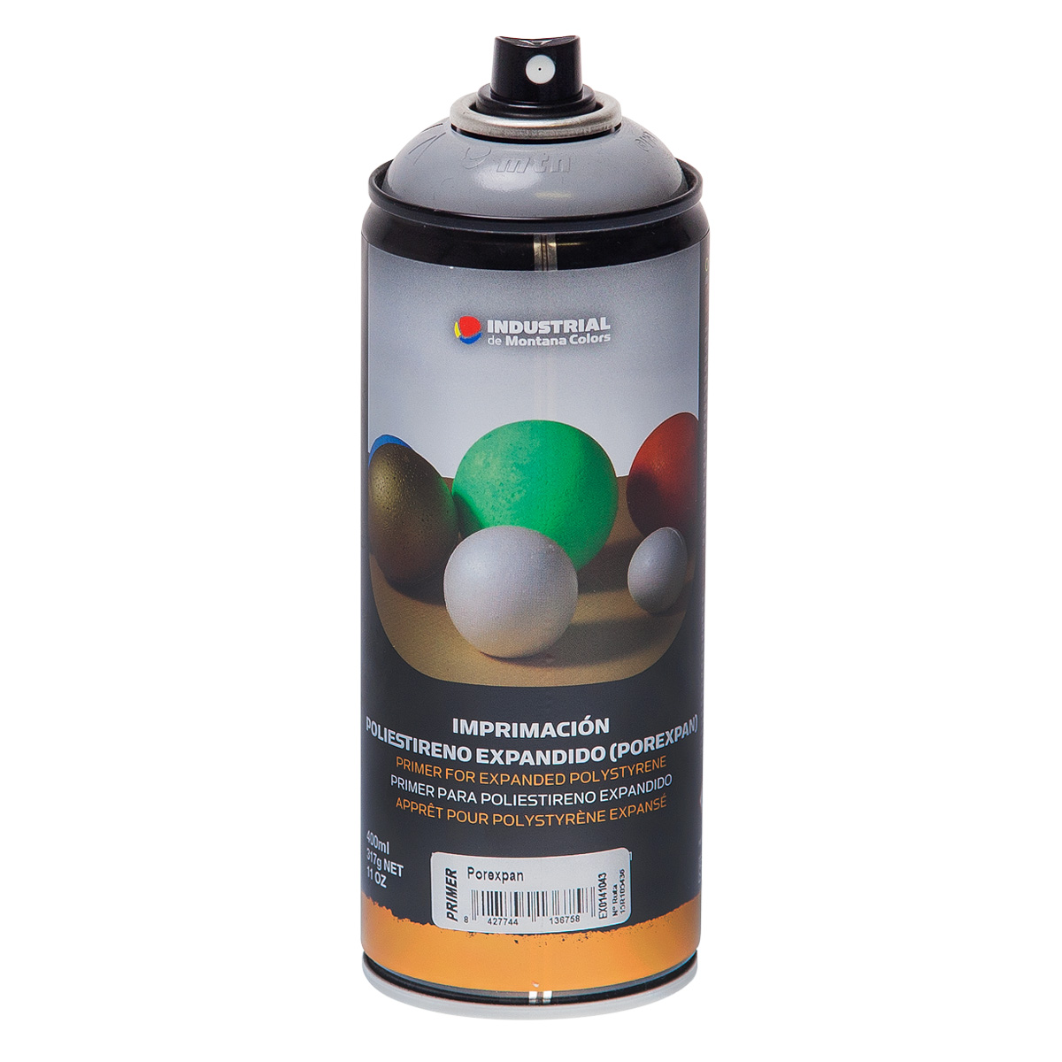 MTN Industrial "Polystyrol Grundierung" Grey (400ml)