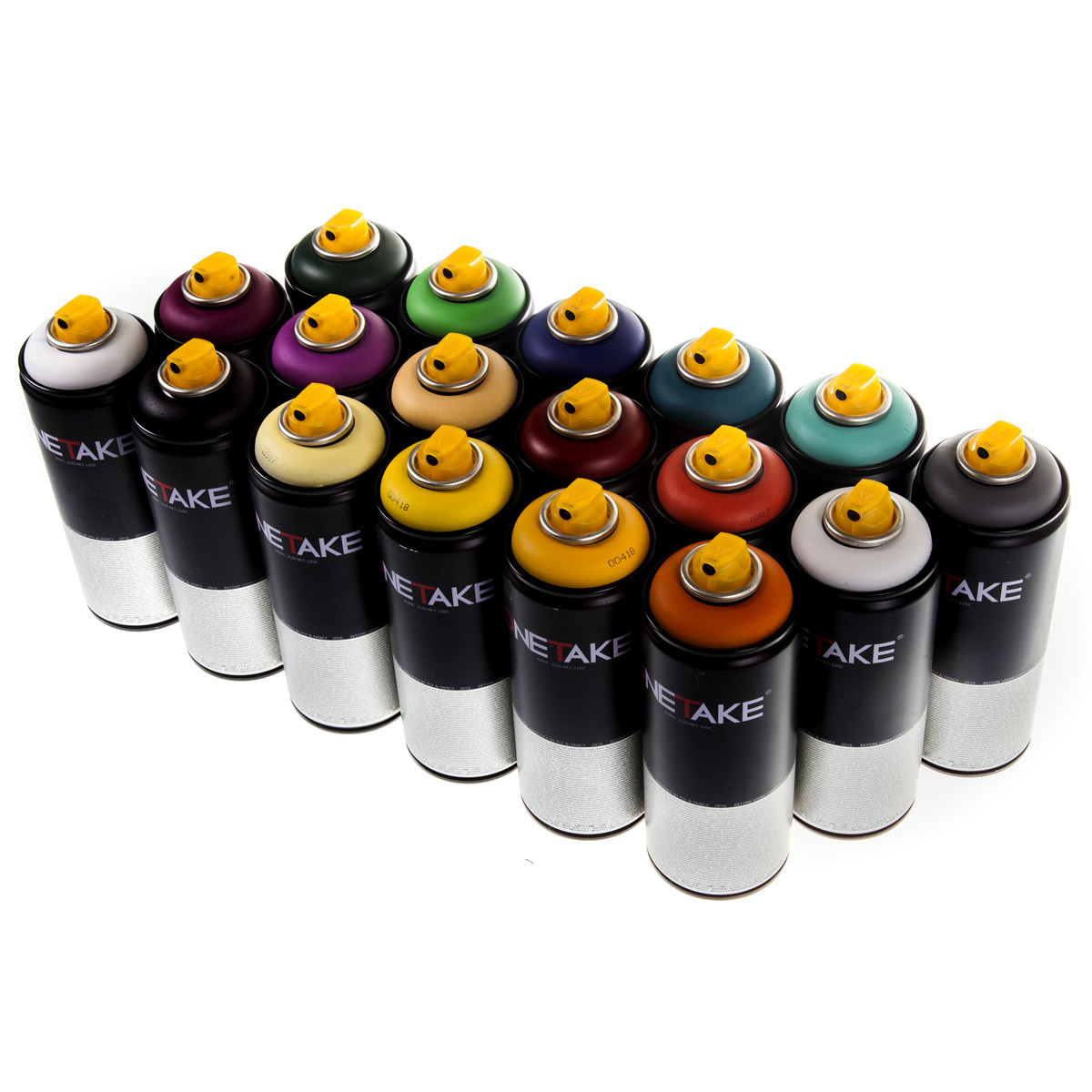 OneTake "18er Paint Box - Mixed Tones" (18x400ml)