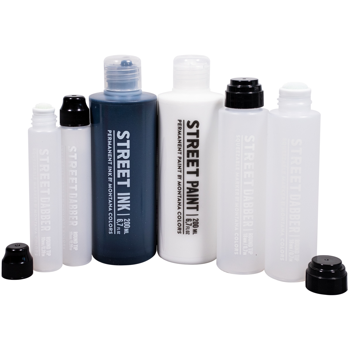 MTN "Street Ink & Paint Refill Set - Black & White" (2x200ml)