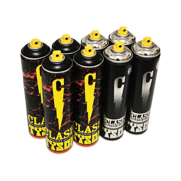 Clash Paint Tyson Bombing Box - S (8x600ml)