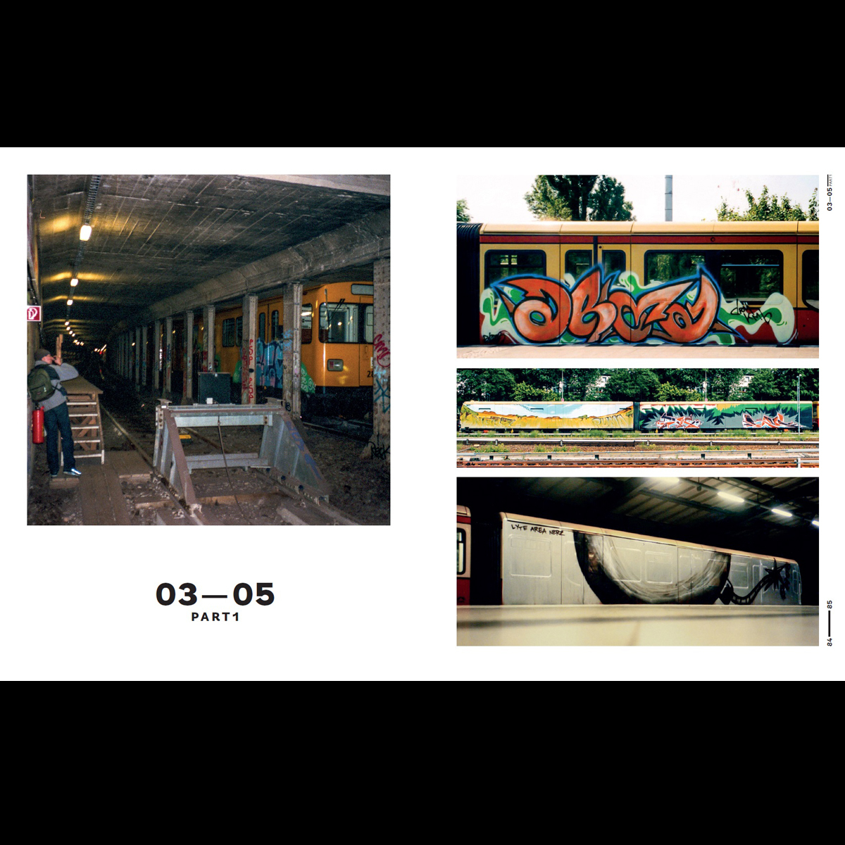 Buch 2er Bundle "DECADES Vol.2+3 "Graffiti Writing in Berlin