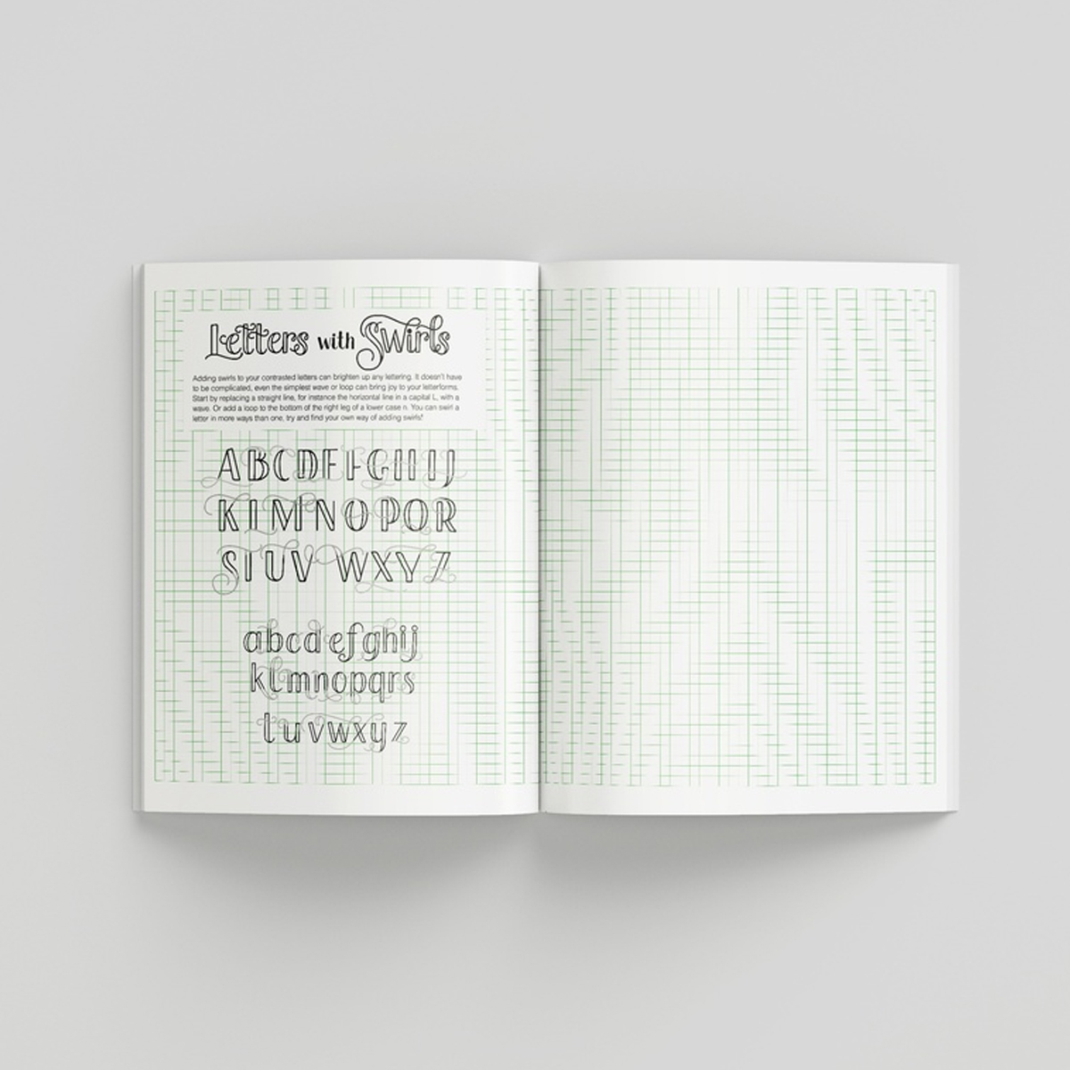 Buch "Hand Lettering and Beyond' - A Beginner Workbook