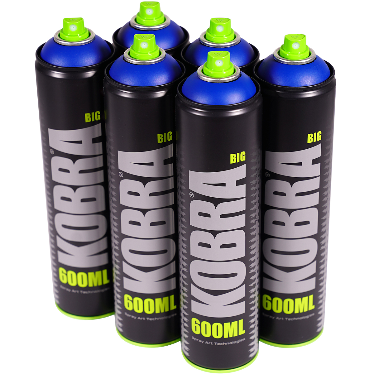 Kobra Big "One Color Sixpack" Big Zaffiro 2050 (6x600ml)
