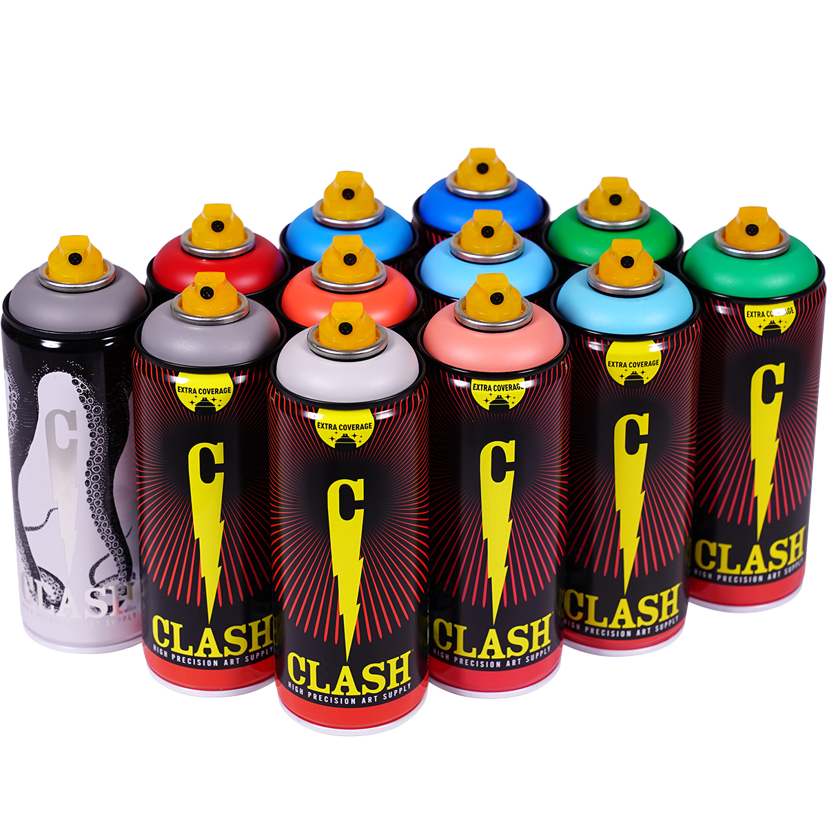 Clash "12er Paint Box - Burning Ocean Tones" (12x400ml)