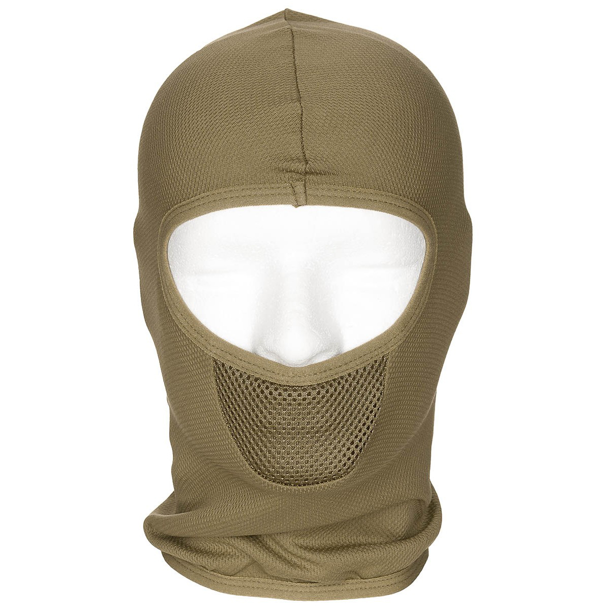 Maske "Balaclava Tactical" 1-Loch (dünn) - coyote tan