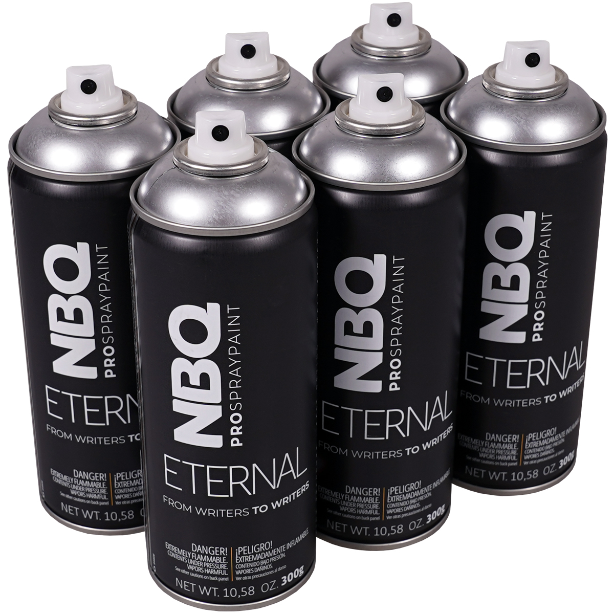 NBQ "Eternal" Sixpack Plata Silver (6x400ml)