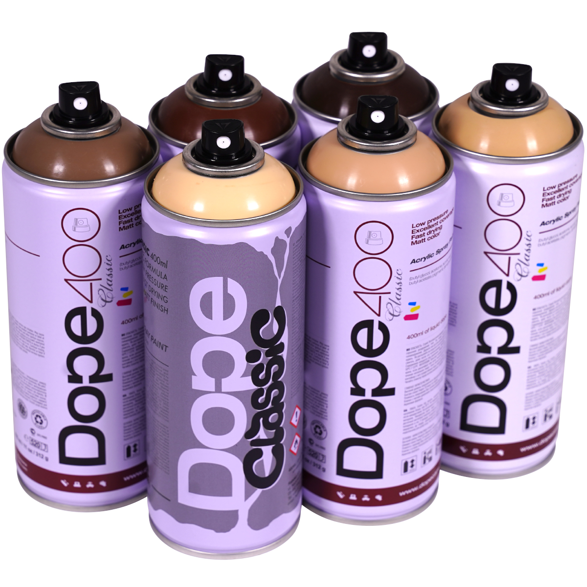 Dope "Classic Paint Sixpack Chocolate Kiss" (6x400ml)