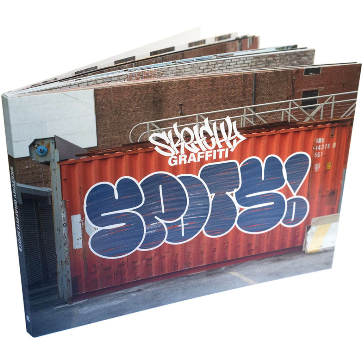 Foto-Sketchbook "Sketchy Graffiti Spots" Querformat