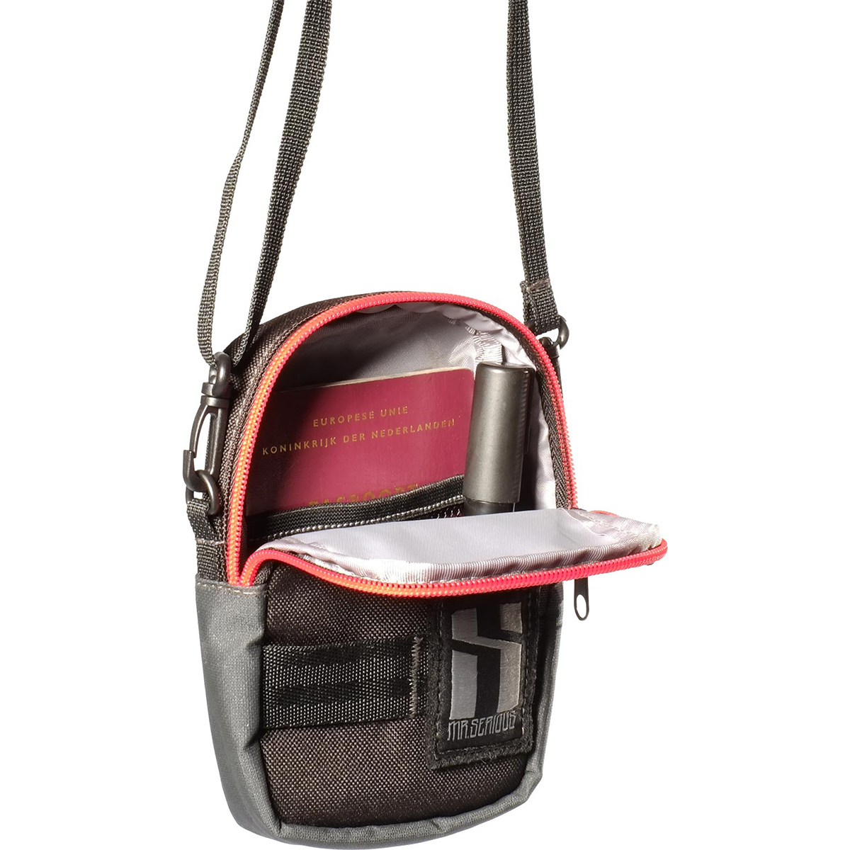mrserious_bag_document_pouch_black_1 Mr. Serious "Document Pouch" Black/Red