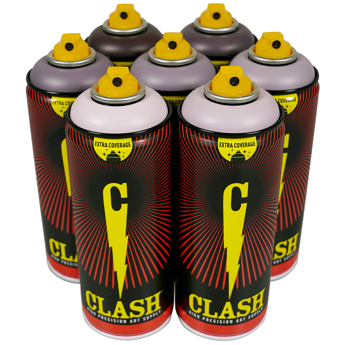 Clash "Color Serie 06" Grey Tones (7x400ml)