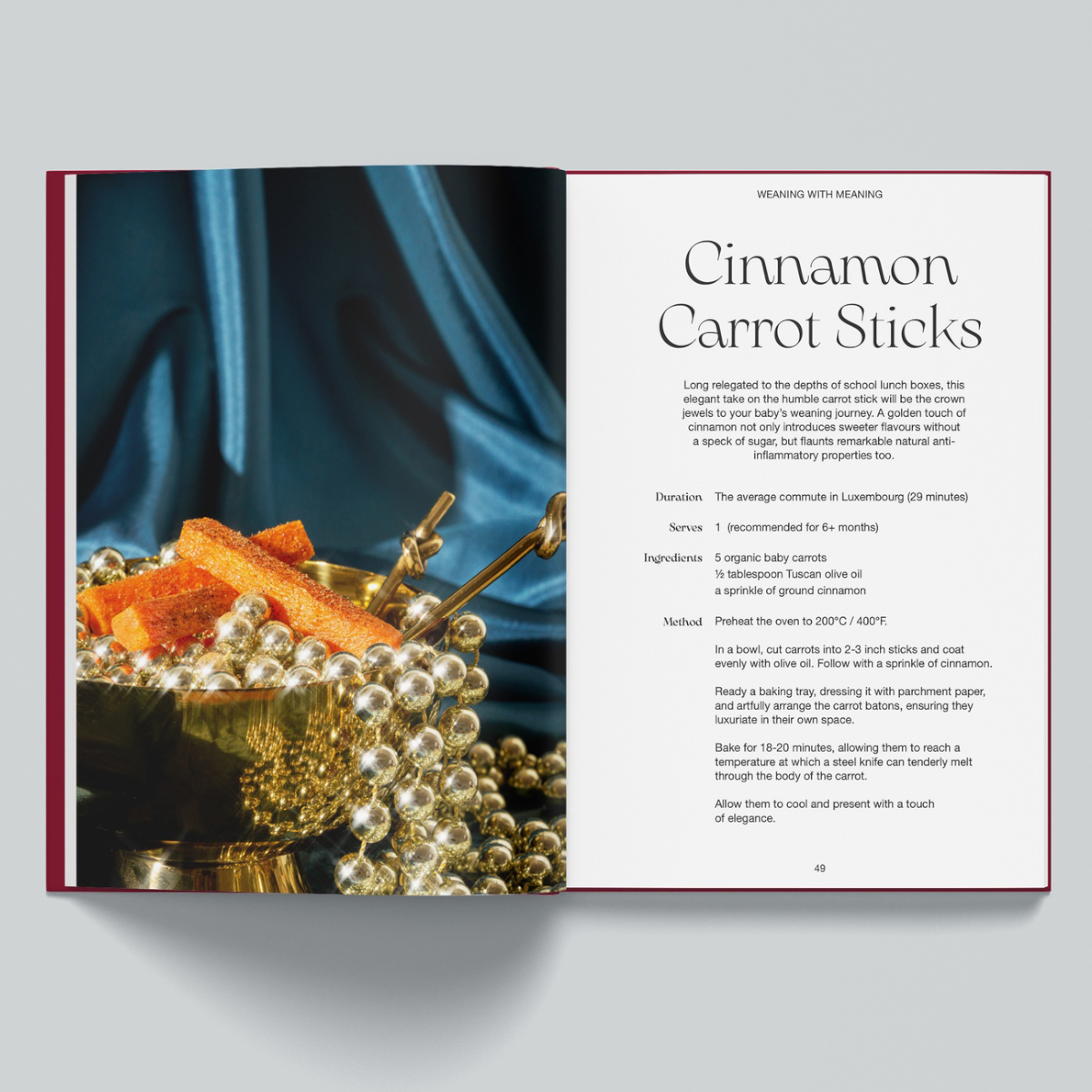 Kochbuch "Fine Dining for Babies" Cooking Book