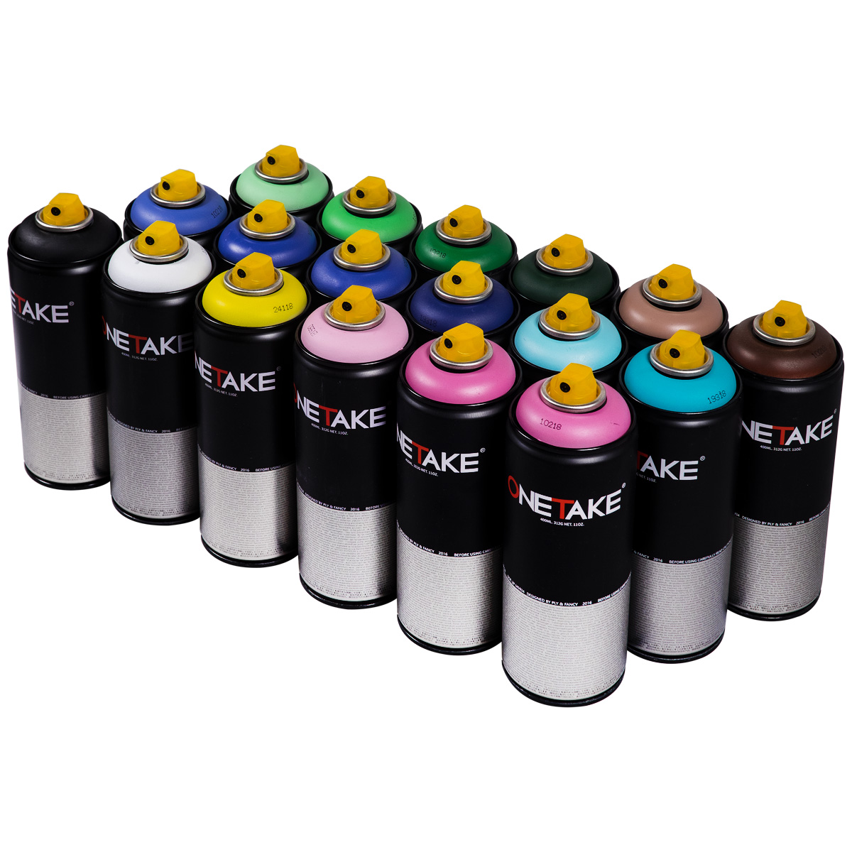 OneTake "18er Paint Box - Bubble Gum" (18x400ml)