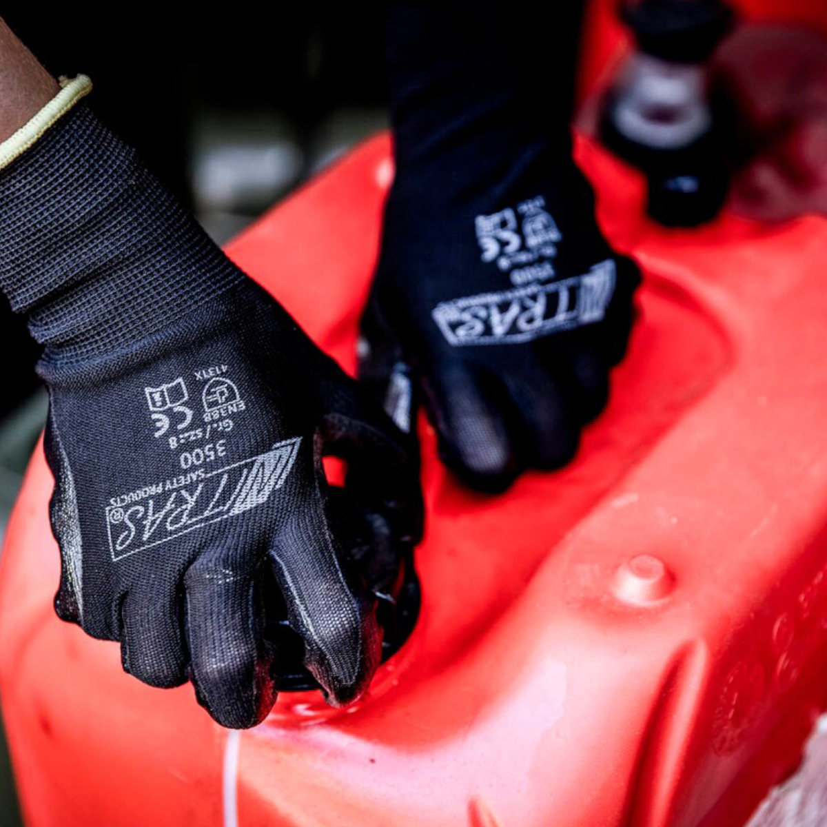 Nitras Handschuhe "3500 Arbeitshandschuhe" Black