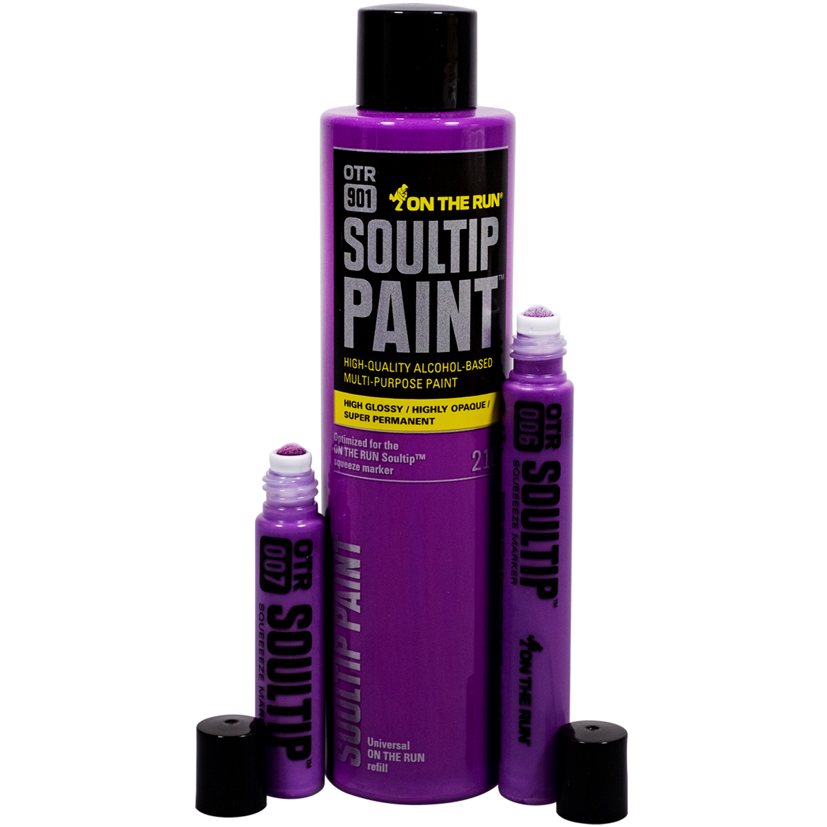 OTR "Filled Soultip Paint Squeezer Set - Violet"
