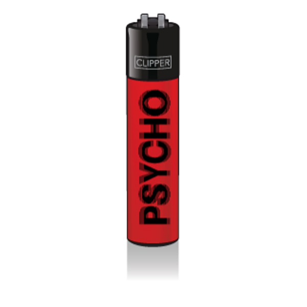Clipper Feuerzeug "Blurry Words"