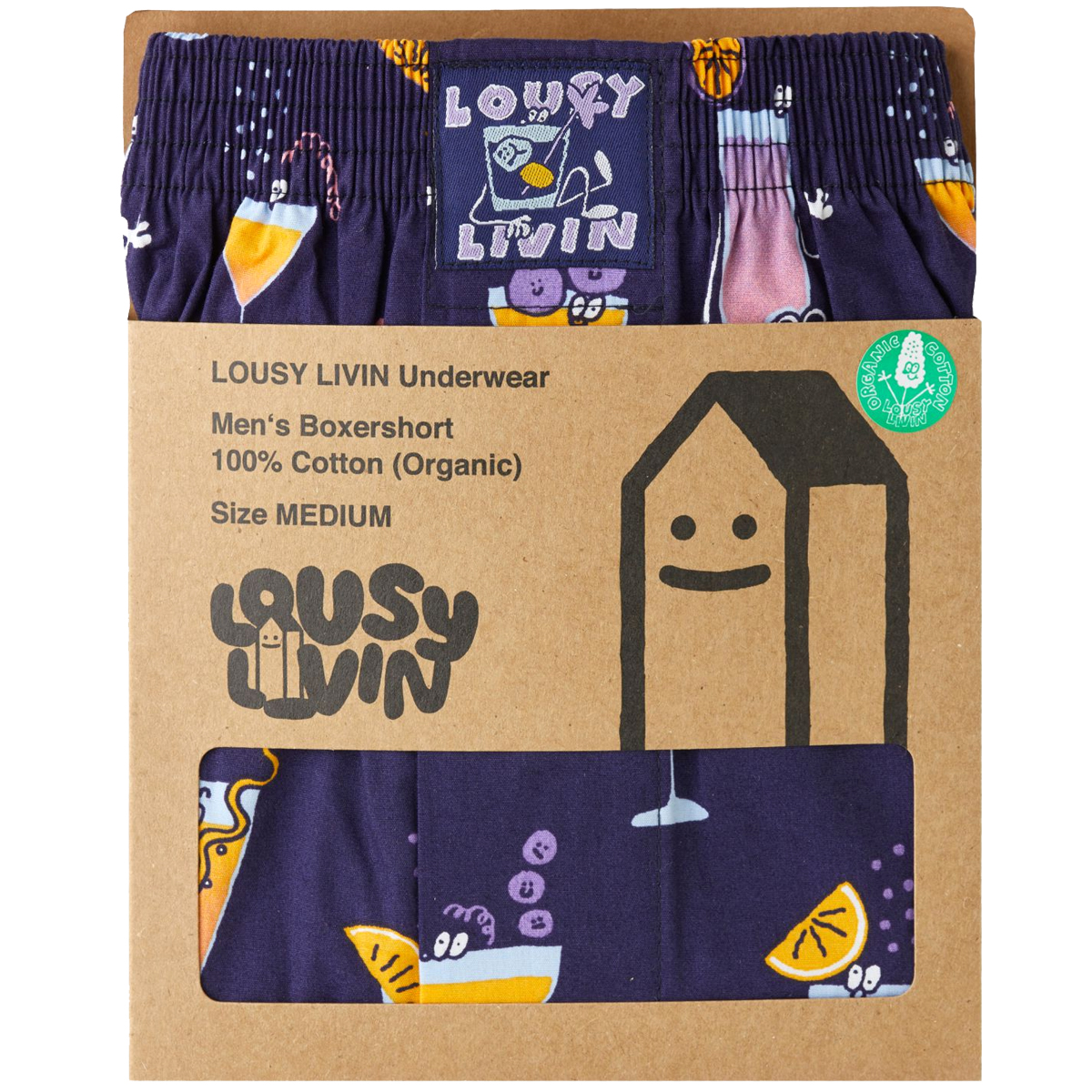 Lousy_Cocktails_03 Lousy Livin Boxershorts "Cocktails" Navy