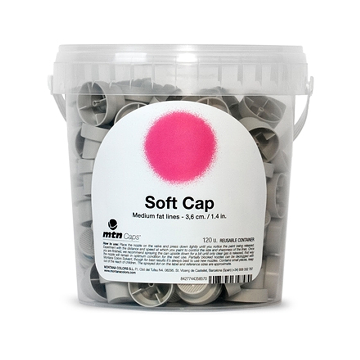 MTN "Soft Cap 120er Bucket" - Grey/Blue