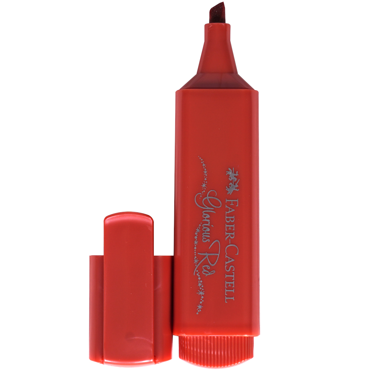 Faber Castell "Textmarker TL46" (1-5mm) Metallic Rot