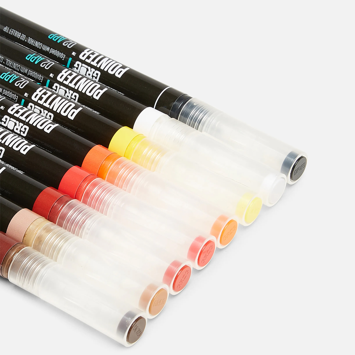 Grog "Pointer 02 APP" Diavola 8er Marker Set (2mm)