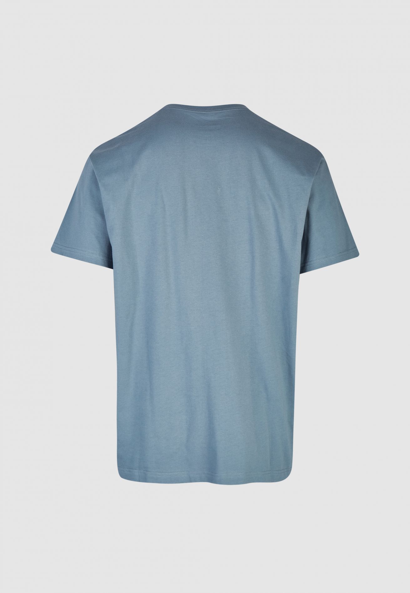 Cleptomanicx Boxy T-Shirt "Runner" Blue Mirage
