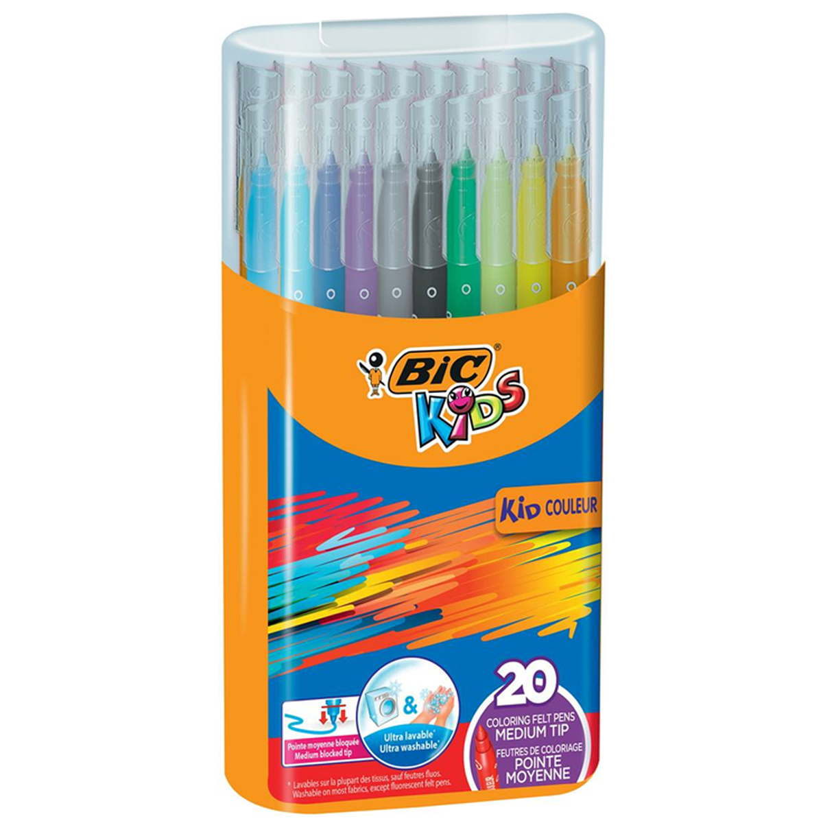 Bic Kids "Kid Couleur Medium" 20er Set (1,0mm)