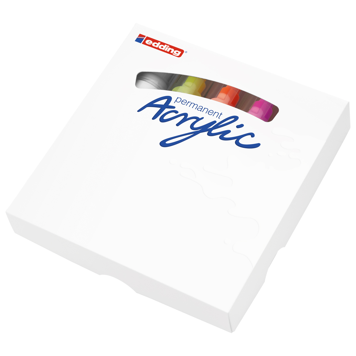 Edding "5000" Acrylmarker Keilspitze Neon 5er Set (5-10mm)