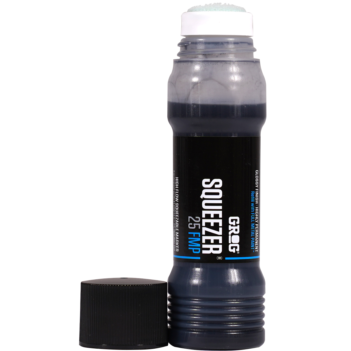 Grog "Squeezer 25 FMP Marker" (25mm) - Death Black