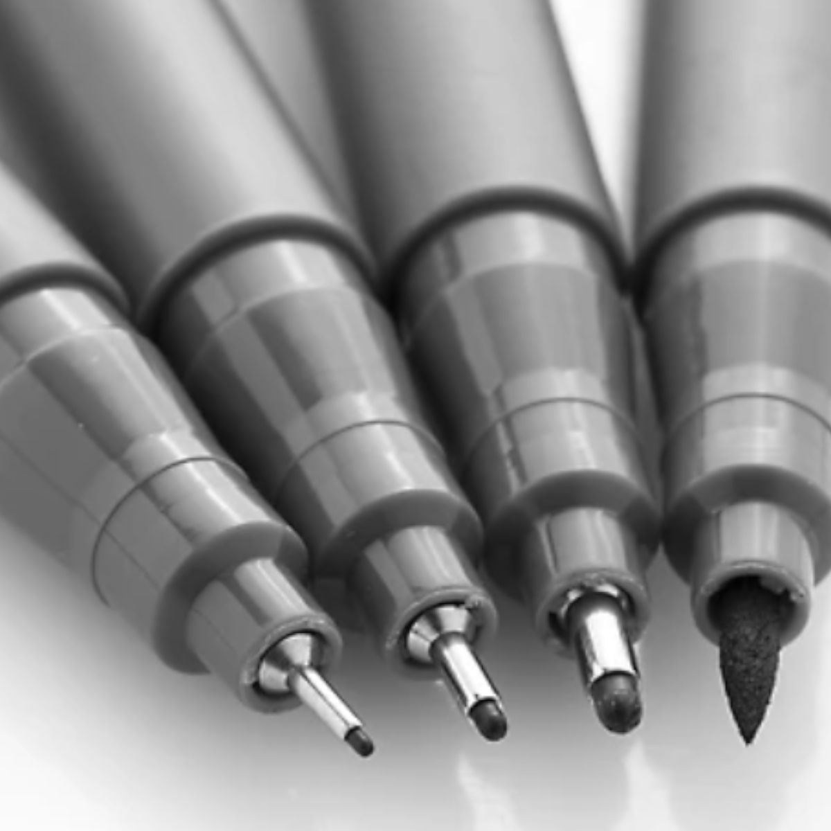 Marabu "Graphix" Fineliner 4er Set Black