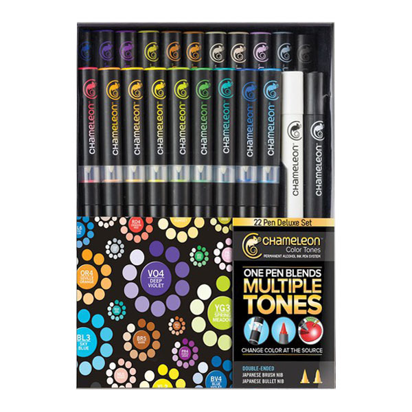 Chameleon "Twin Marker 22er" - Deluxe Set