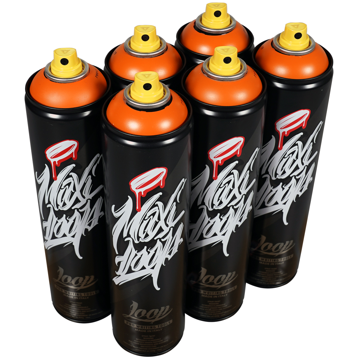 Loop Paint "Maxi One Color Sixpack - Tilburg LP-442" (6x600ml)