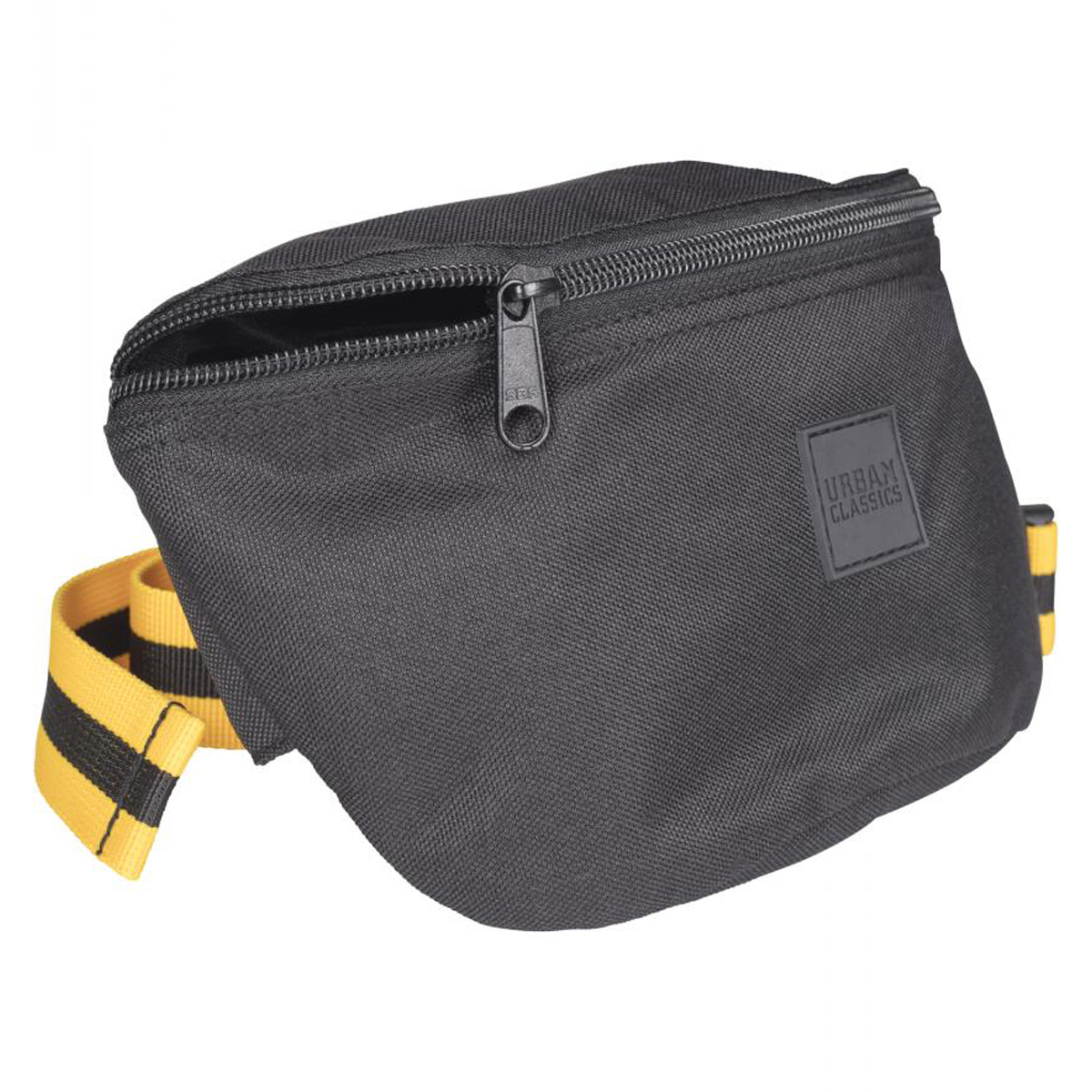 Yellowbag5 Urban Classics "Hip Bag Striped Belt" Black Yellow Black