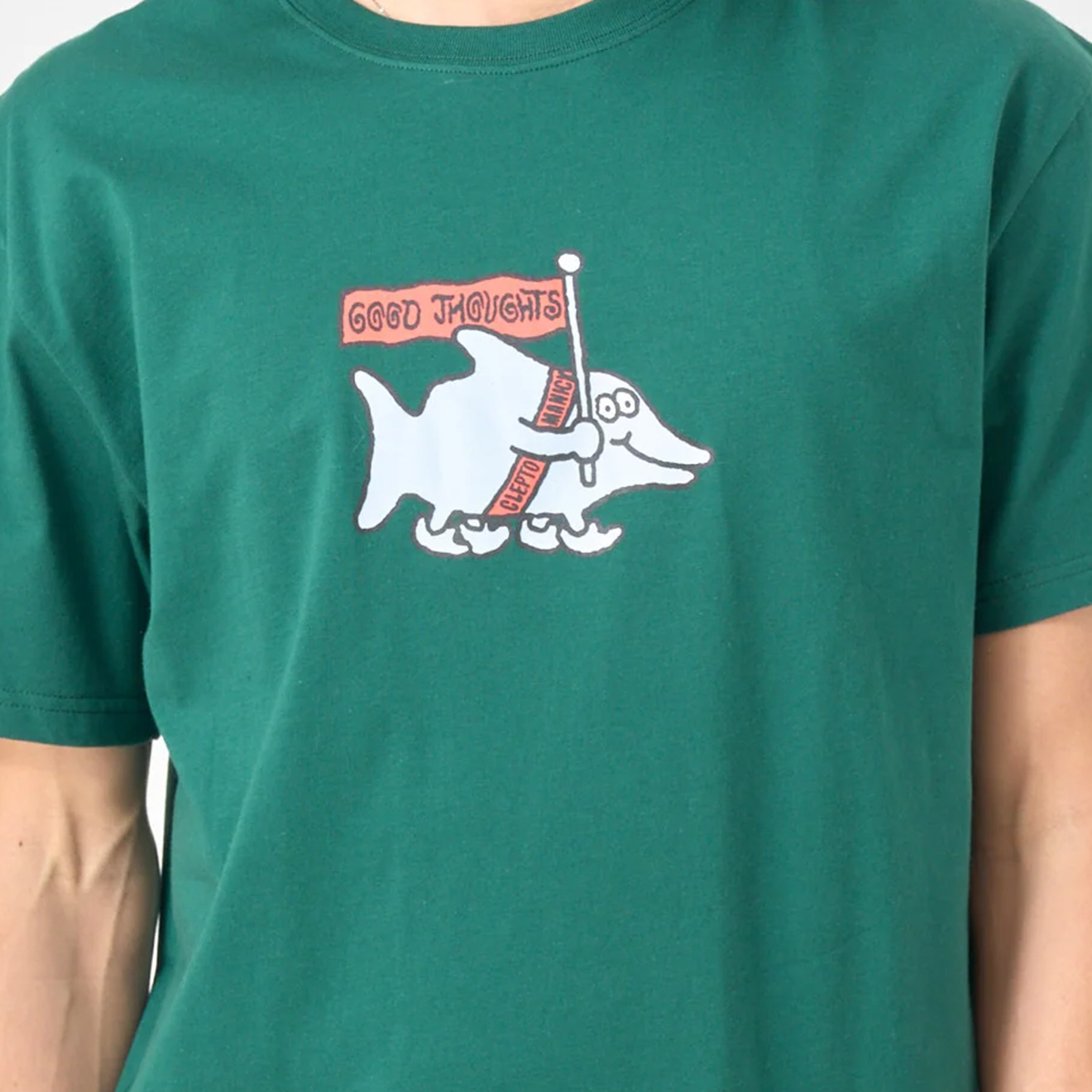 Cleptomanicx Boxy T-Shirt "Guided Tour" Rain Forest