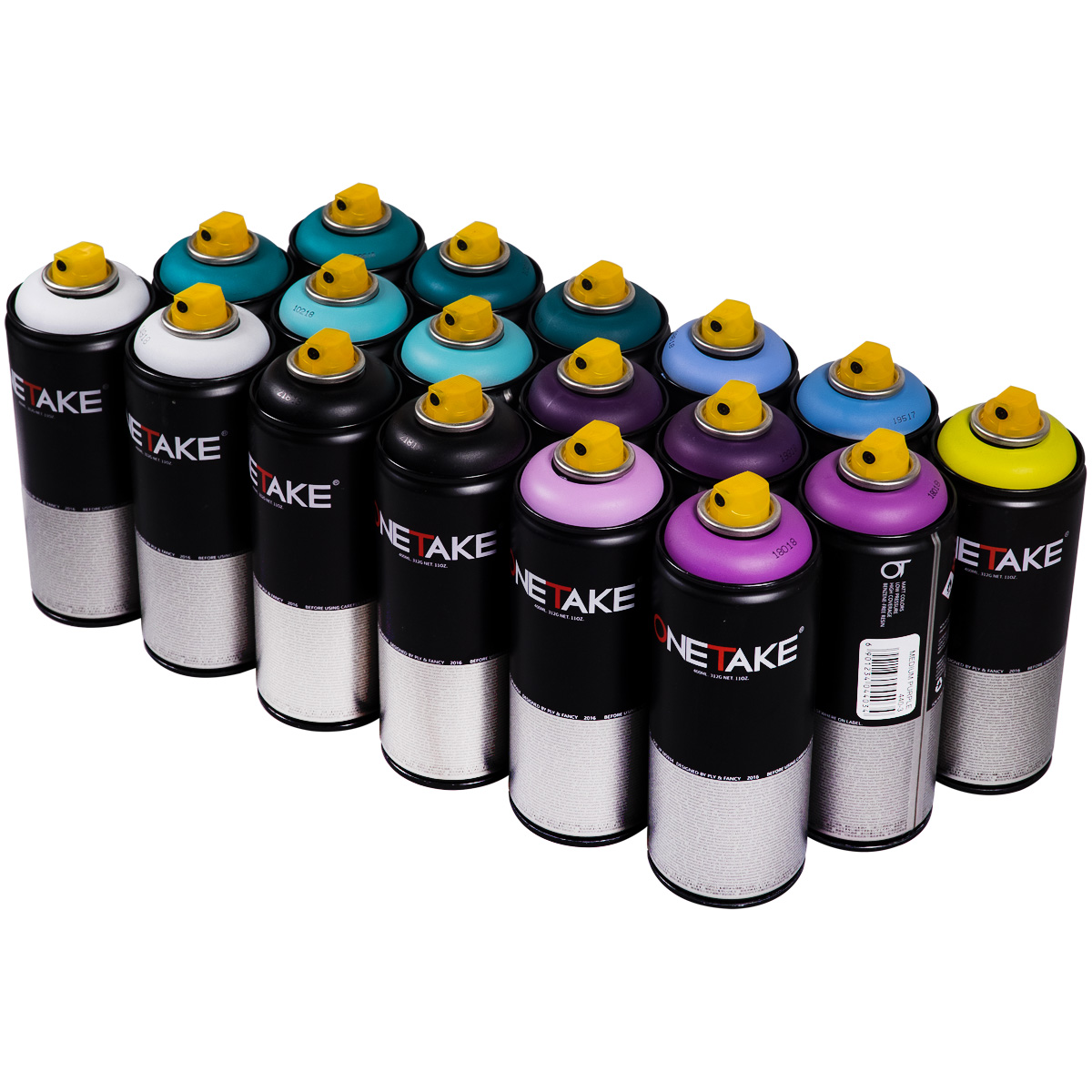 OneTake "18er Paint Box - Ice Cream" (18x400ml)