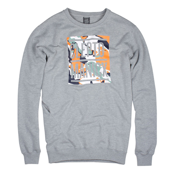 Cleptomanicx Sweater "Cabo" Heather Grey