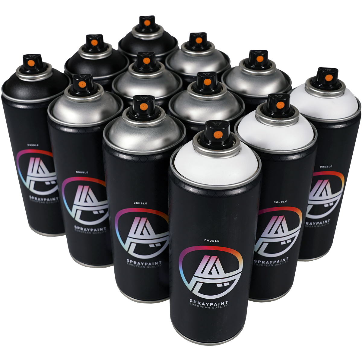 Double A "12er Monochrom Box" (12x400ml)