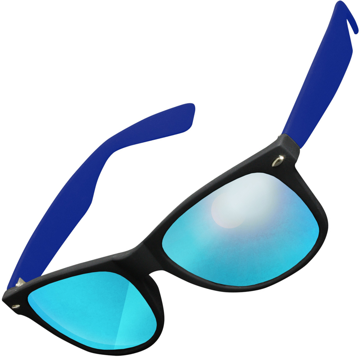 MasterDis Shades "Likoma Mirror" Black/Royal/Blue