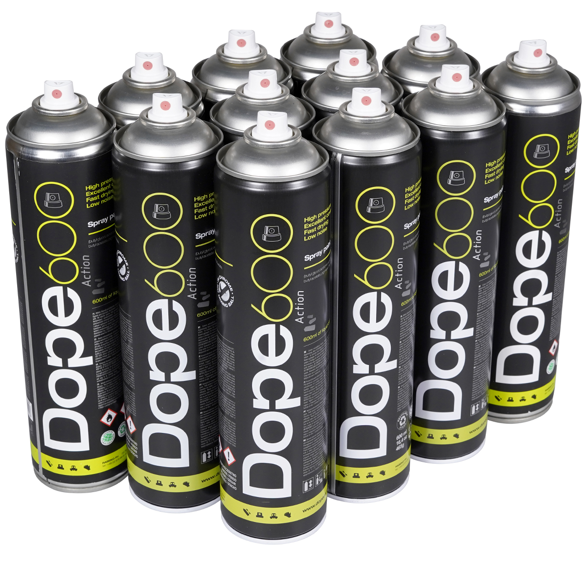 Dope "Action Paint" Double Sixpack Chrome" (12x600ml)