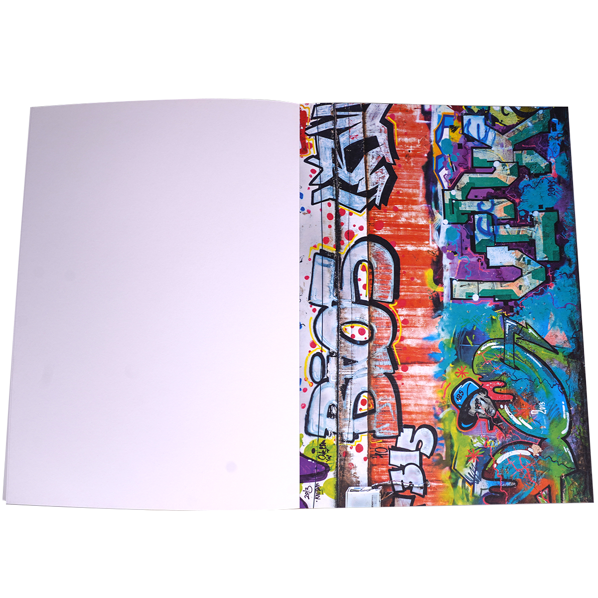 Folia "Motivblock Graffiti" 240x340mm (20 Blatt)