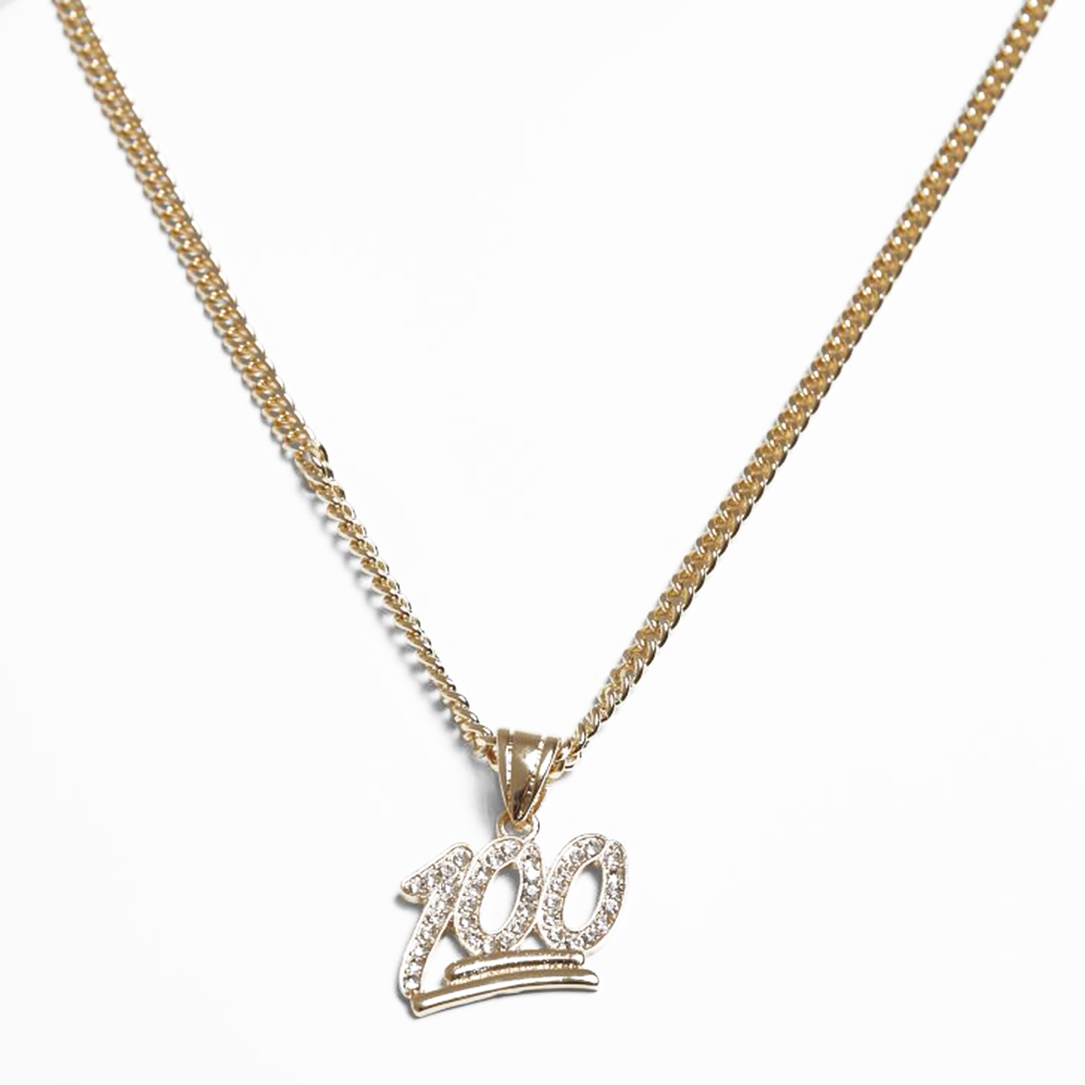 Urban Classics "One Hundred Diamond Necklace" Gold