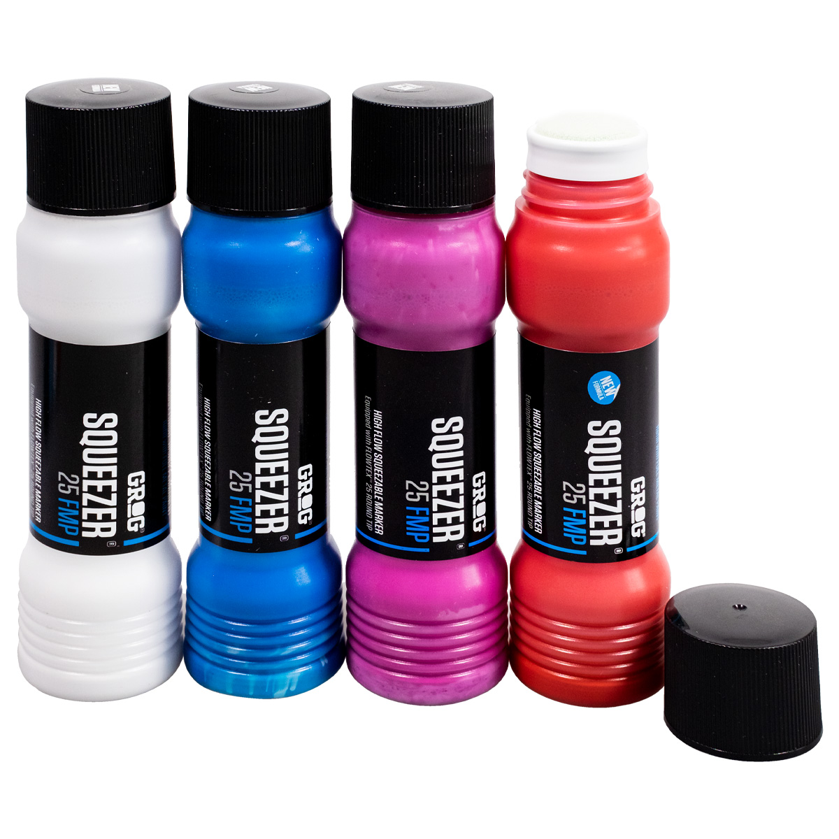 Grog "Squeezer 25 FMP Marker 4er Set" (25mm)