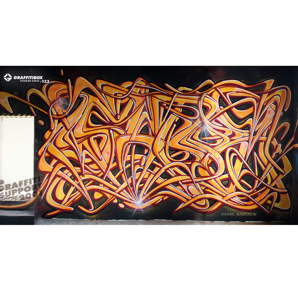 Super Deal "SABE" Gbox Sticker Serie #133 (10x21cm)