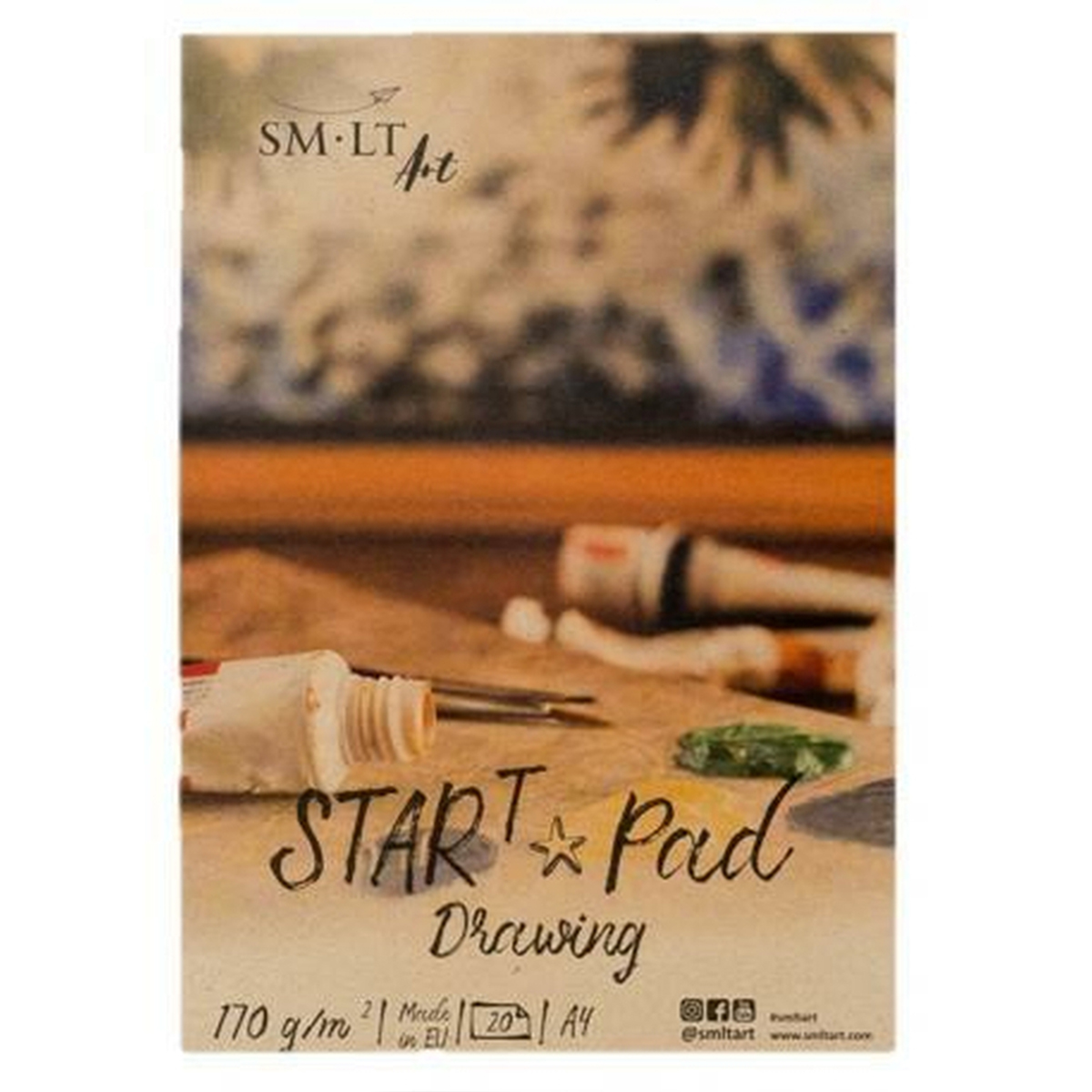 SMLT Art Skizzenblock "Start" 20 Blatt 170g/qm - A4