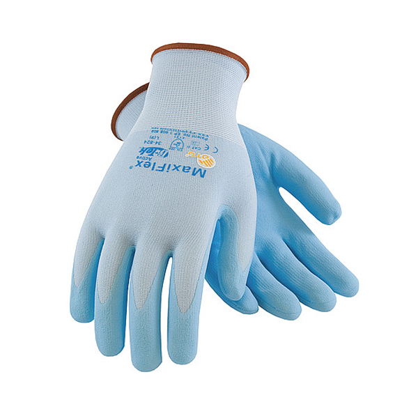 Handschuhe "Maxiflex Active Nylon" Blau - Größe 9/L