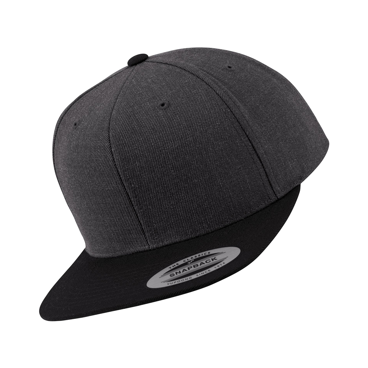 Flexfit "Classic Two Tones Snapback Cap" Charcoal/Black