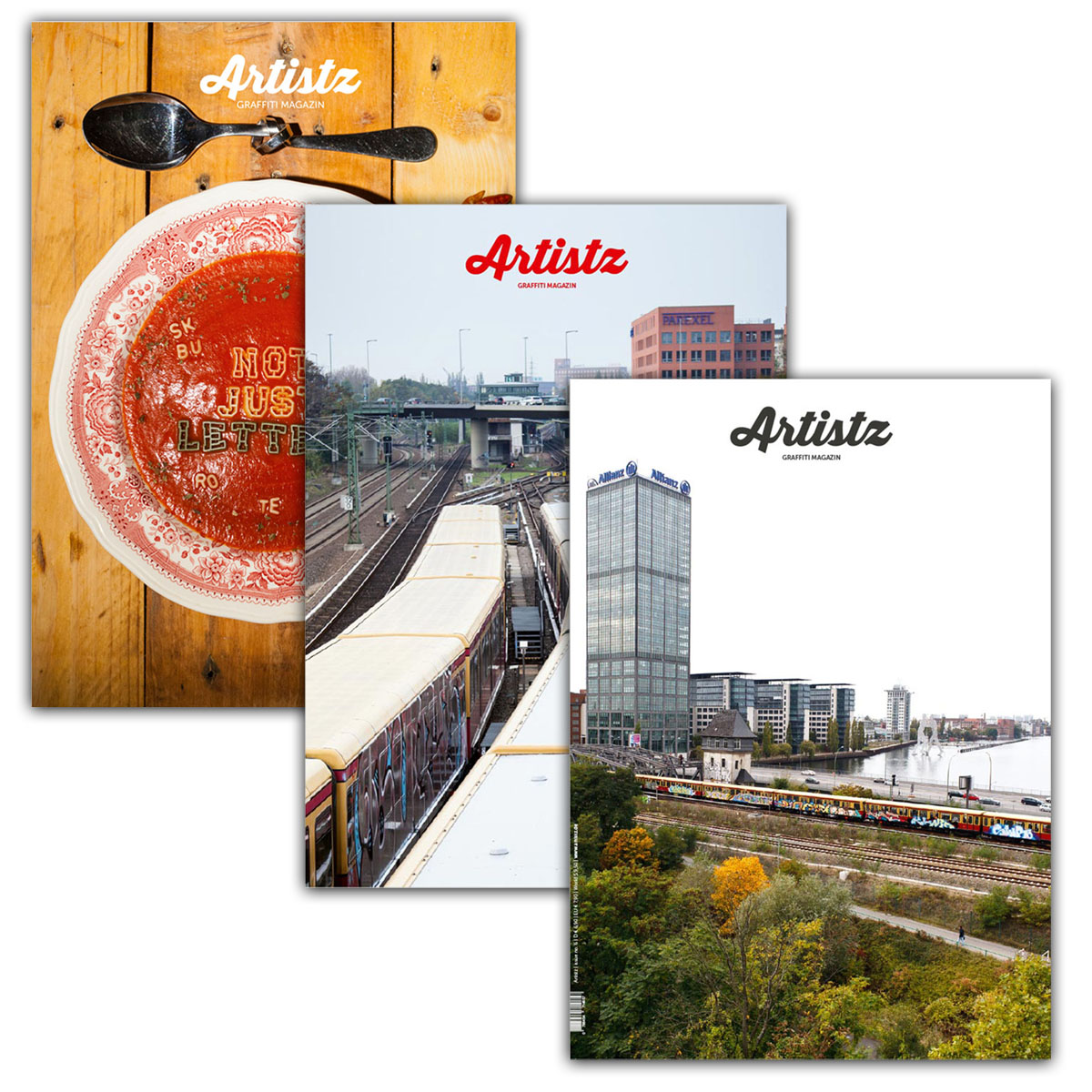 Magazin 3er Bundle "Artistz #6 #7 #8"