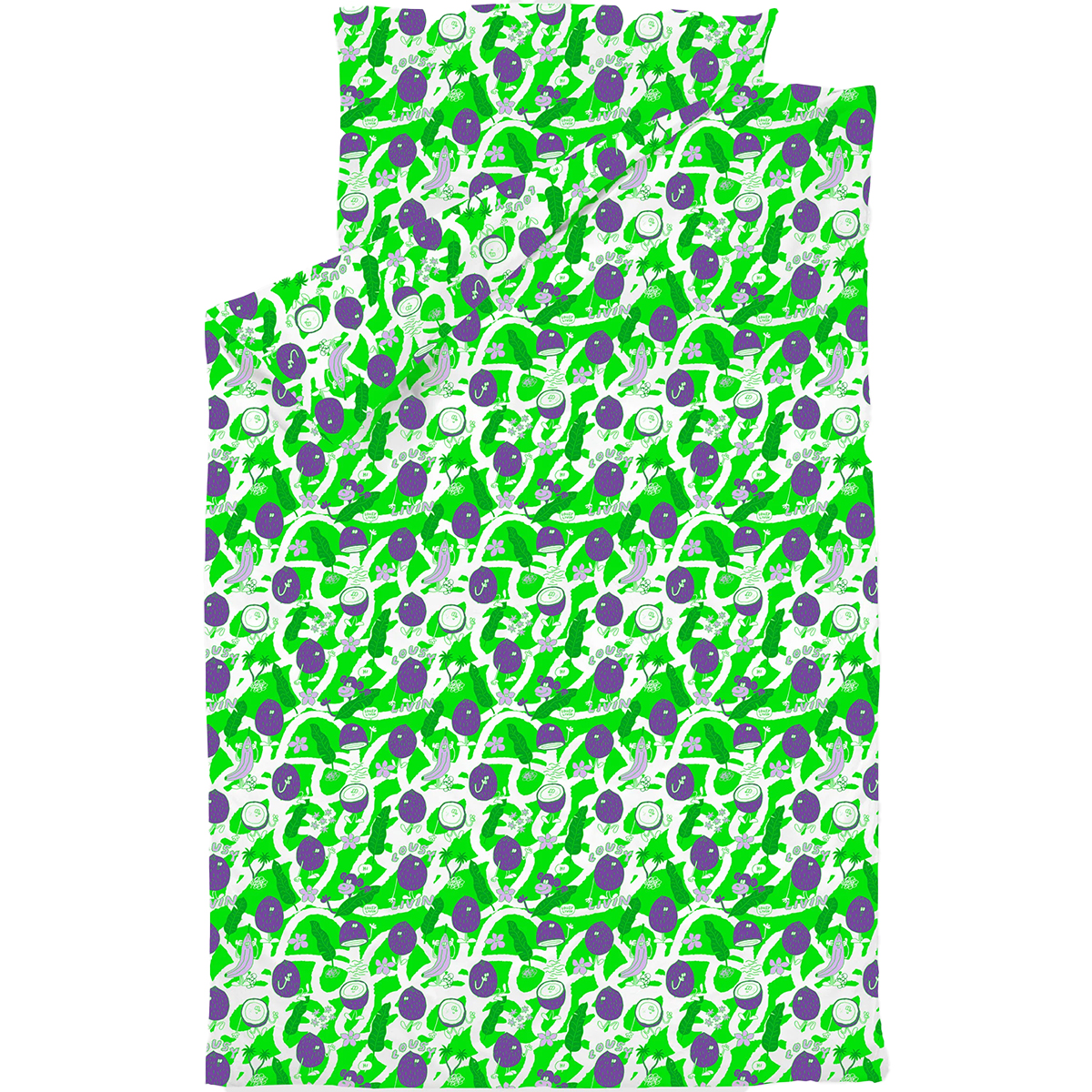 Lousy Livin Bettwäsche "Coconut" Lime