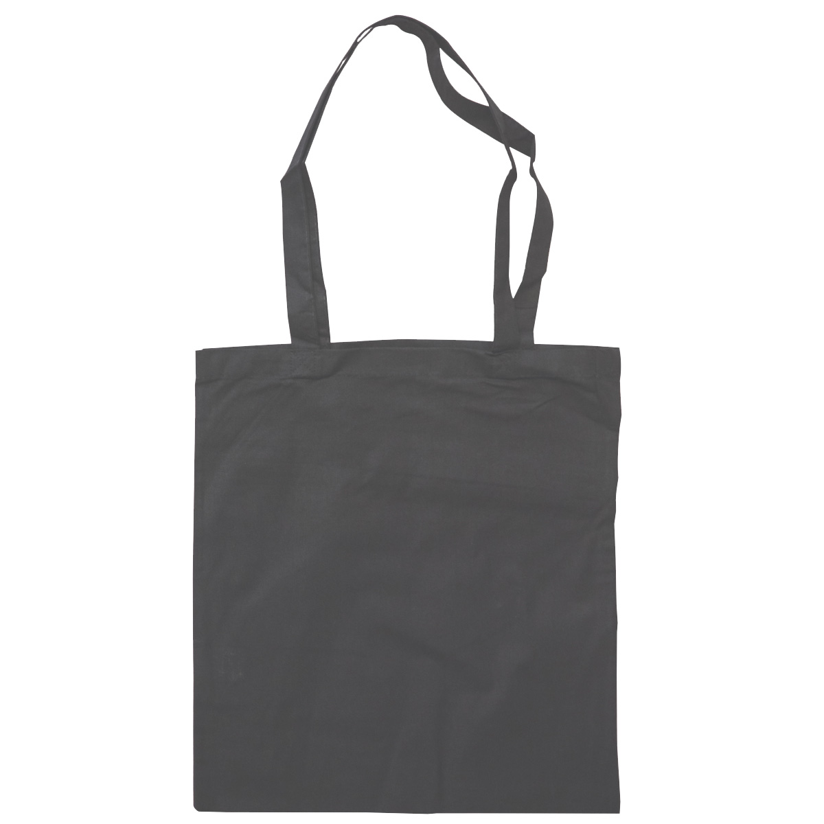 Jutebeutel Dark Grey - Lange Henkel