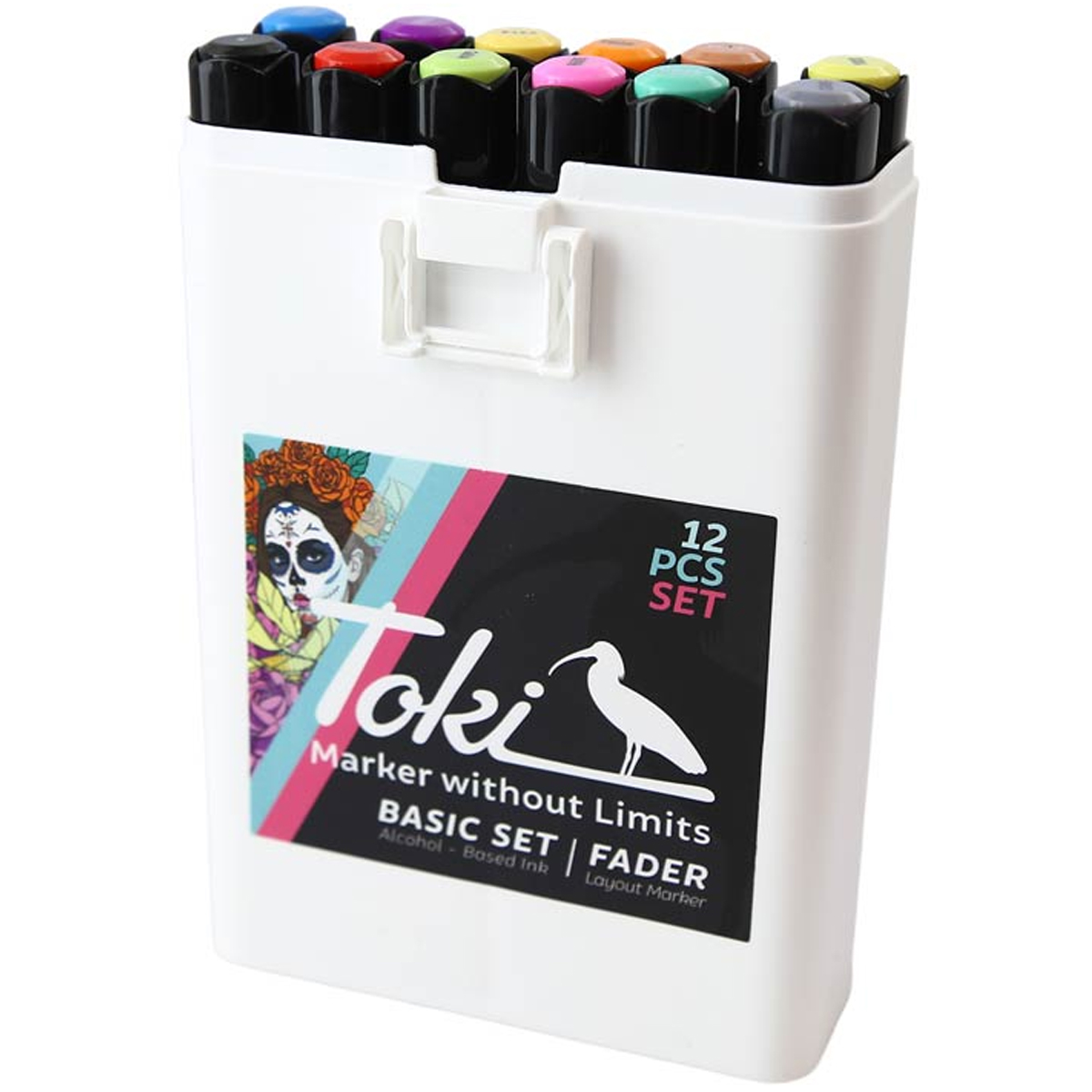 Toki "Fader" Layout Marker 12er Set Basic