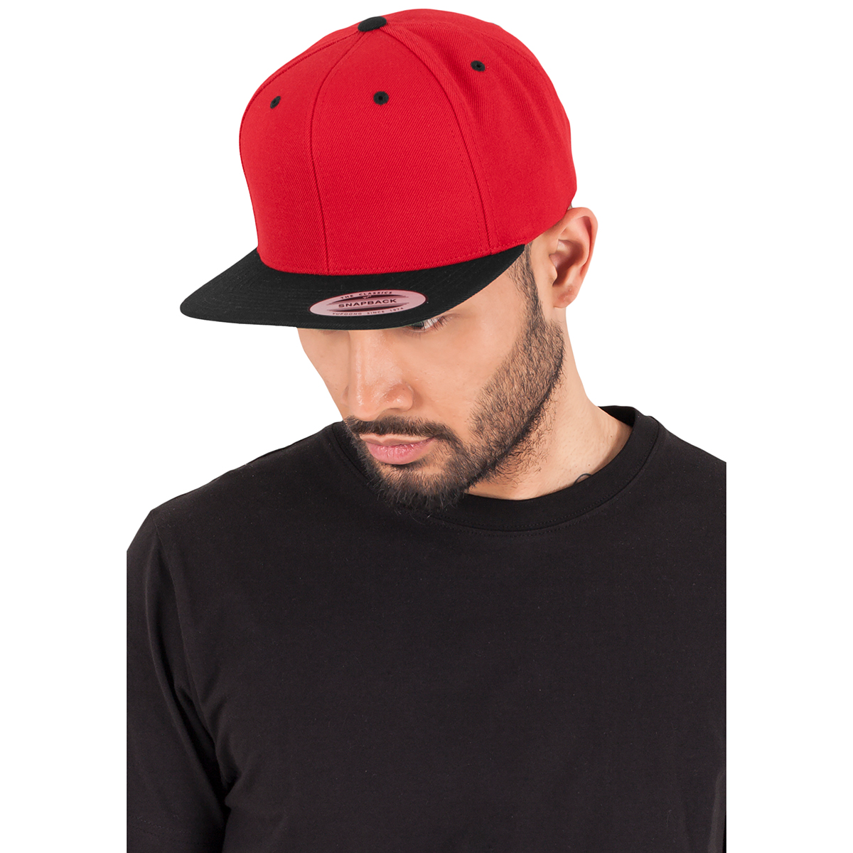 Flexfit "Classic 2-Tone Snapback" Red-Black