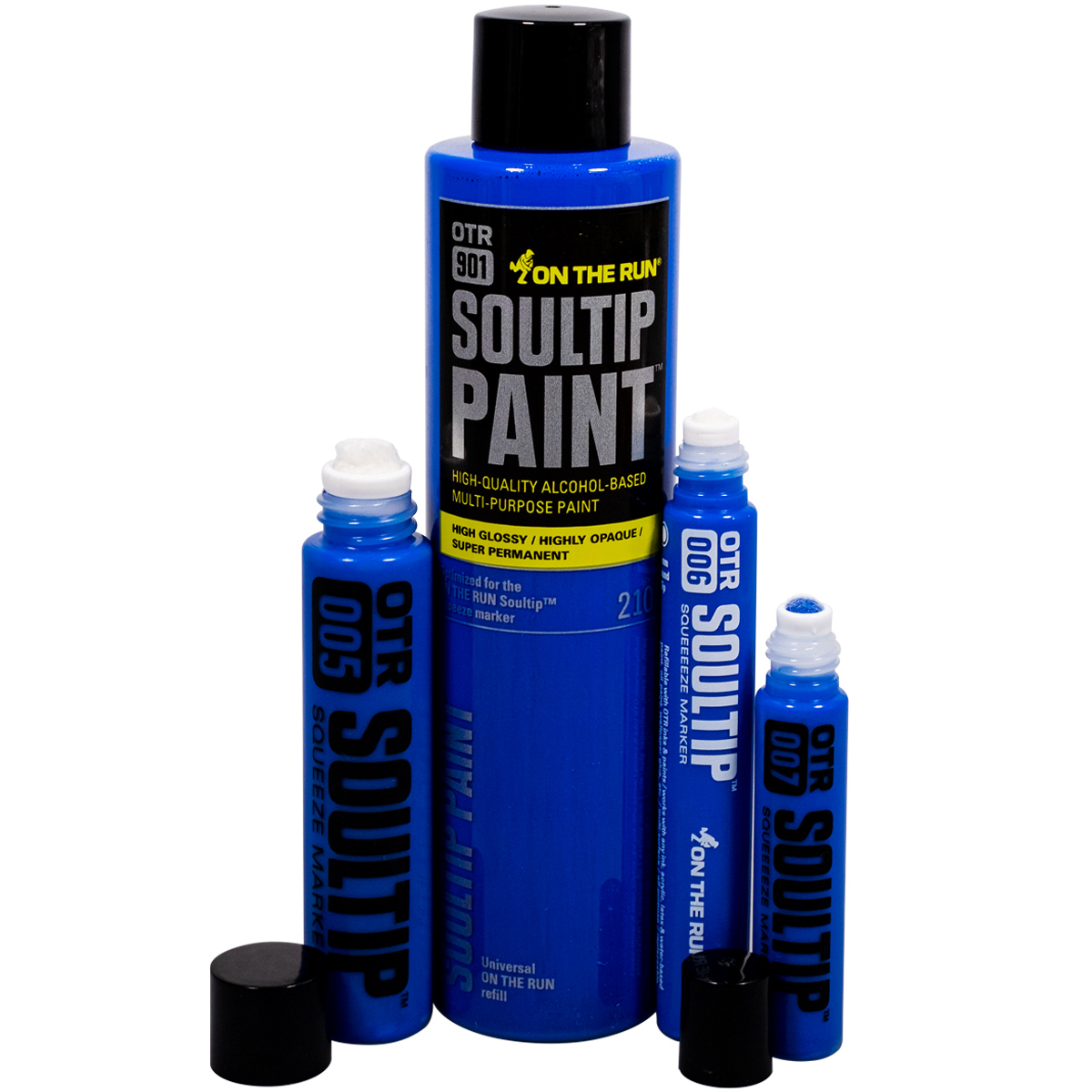 OTR "Filled Soultip Paint Squeezer Set - Royalblue"